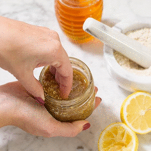 Lemon Lime Honey Hand Scrub